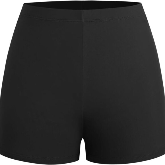 Two Piece Swimsuit for Women Tummy Control Bathing Suit with Boy Shorts Blouson - Picture 5 of 7